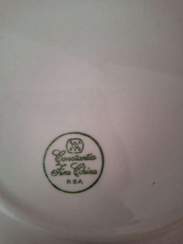 Constantia blue and white coaching scene The red lion fine china plate