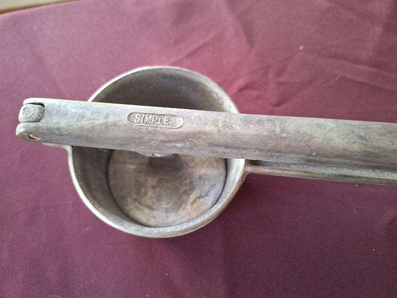 Vintage Simplex potatoe press