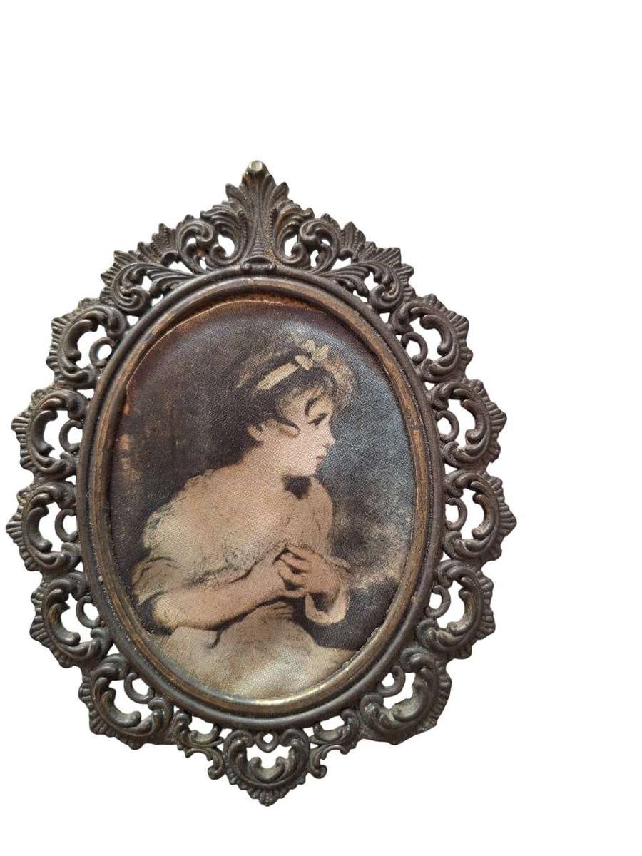 Vintage brass frames from Italy