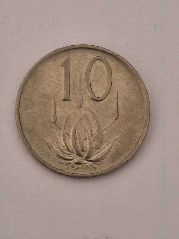 South Africa 1965 10 cent