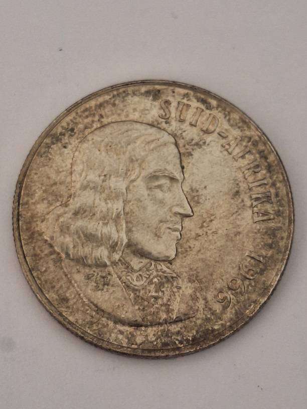 South Africa 1966 R1 coin