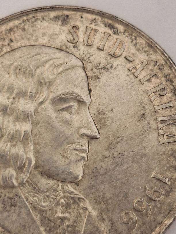 South Africa 1966 R1 coin