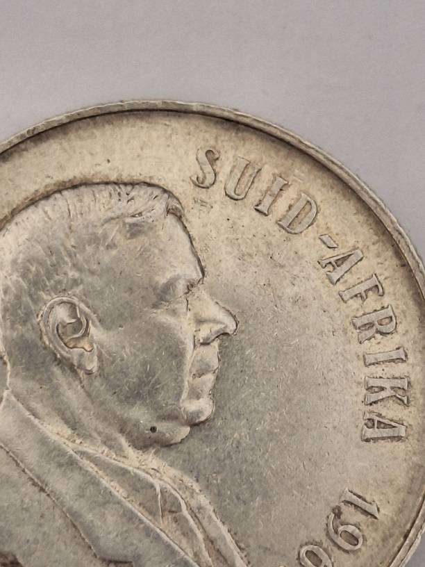 South Africa 1967 R1 coin