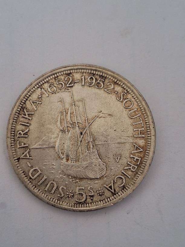 South Africa 1952  5 Shilling