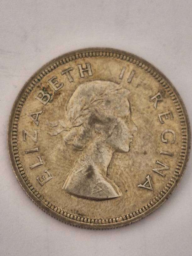 South Africa 1958 two and a half shilling