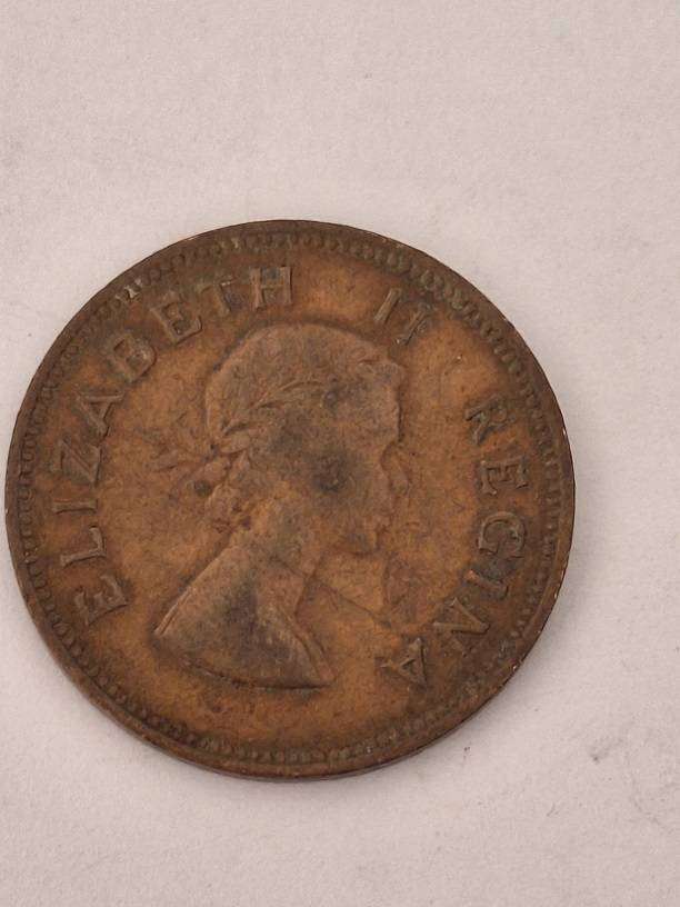 South Africa 1953 half penny
