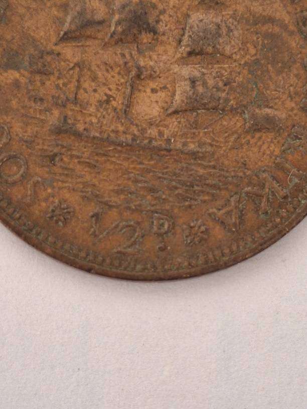 South Africa 1953 half penny