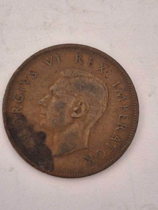 South Africa 1941 one penny