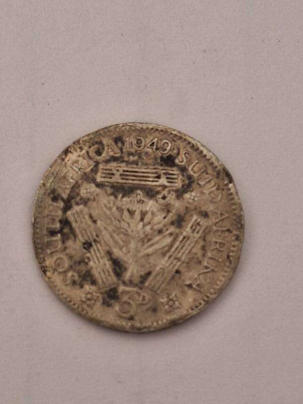 South Africa 1949 Tickey