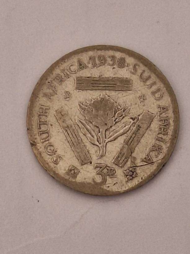 South Africa 1938 Tickey