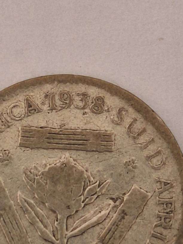 South Africa 1938 Tickey