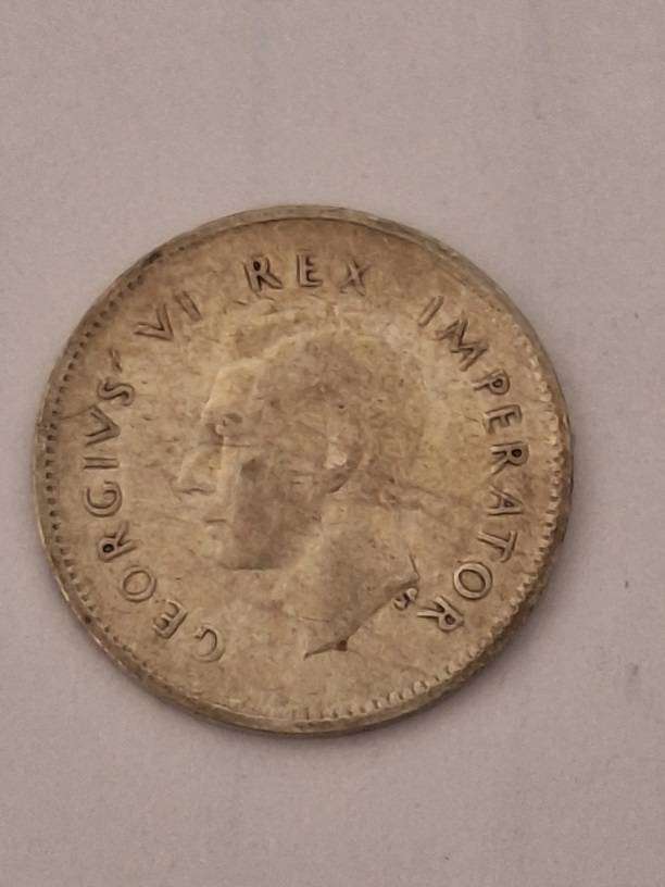 South Africa 1948 Tickey