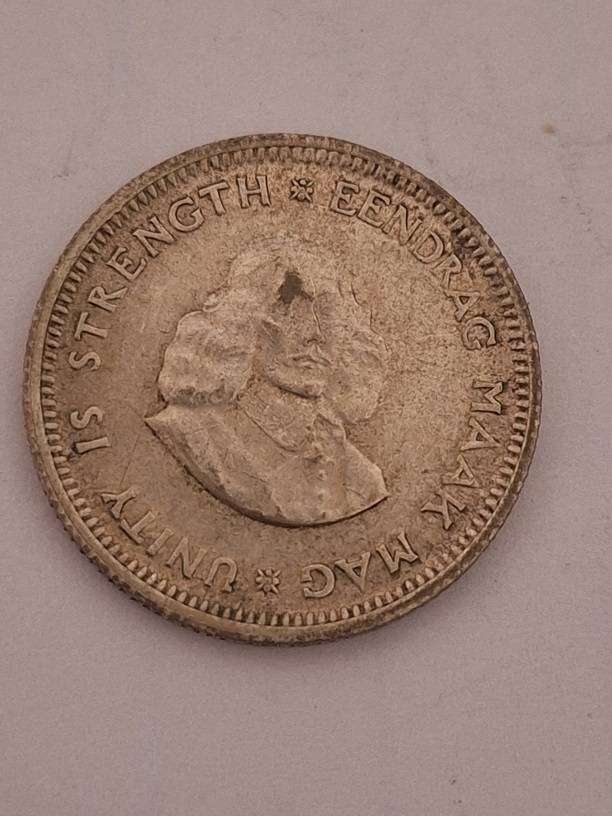 South Africa 1964 5 cent