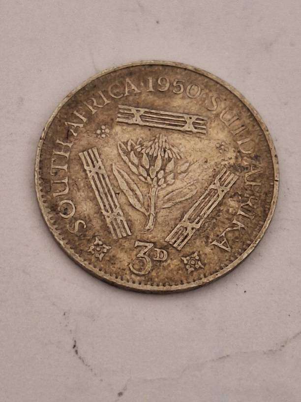 South Africa 1950 Tickey