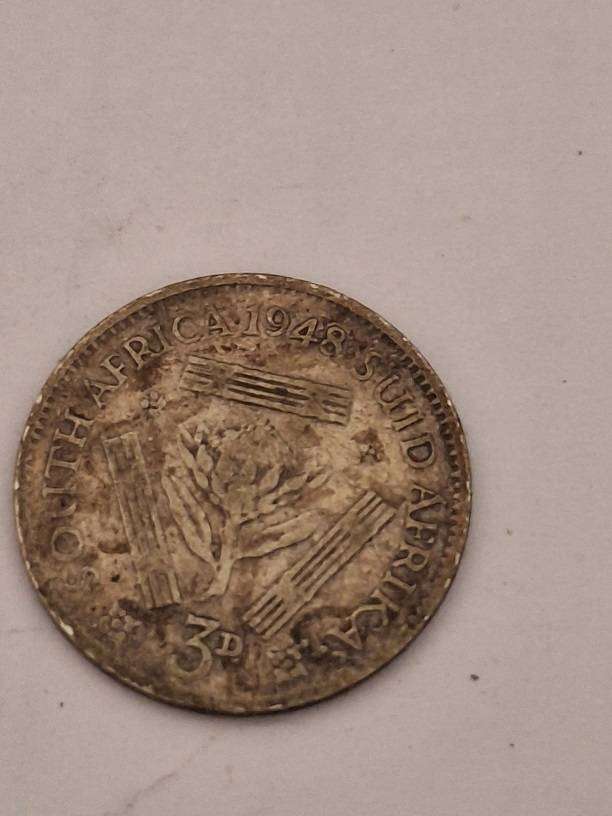 South Africa 1948 Tickey