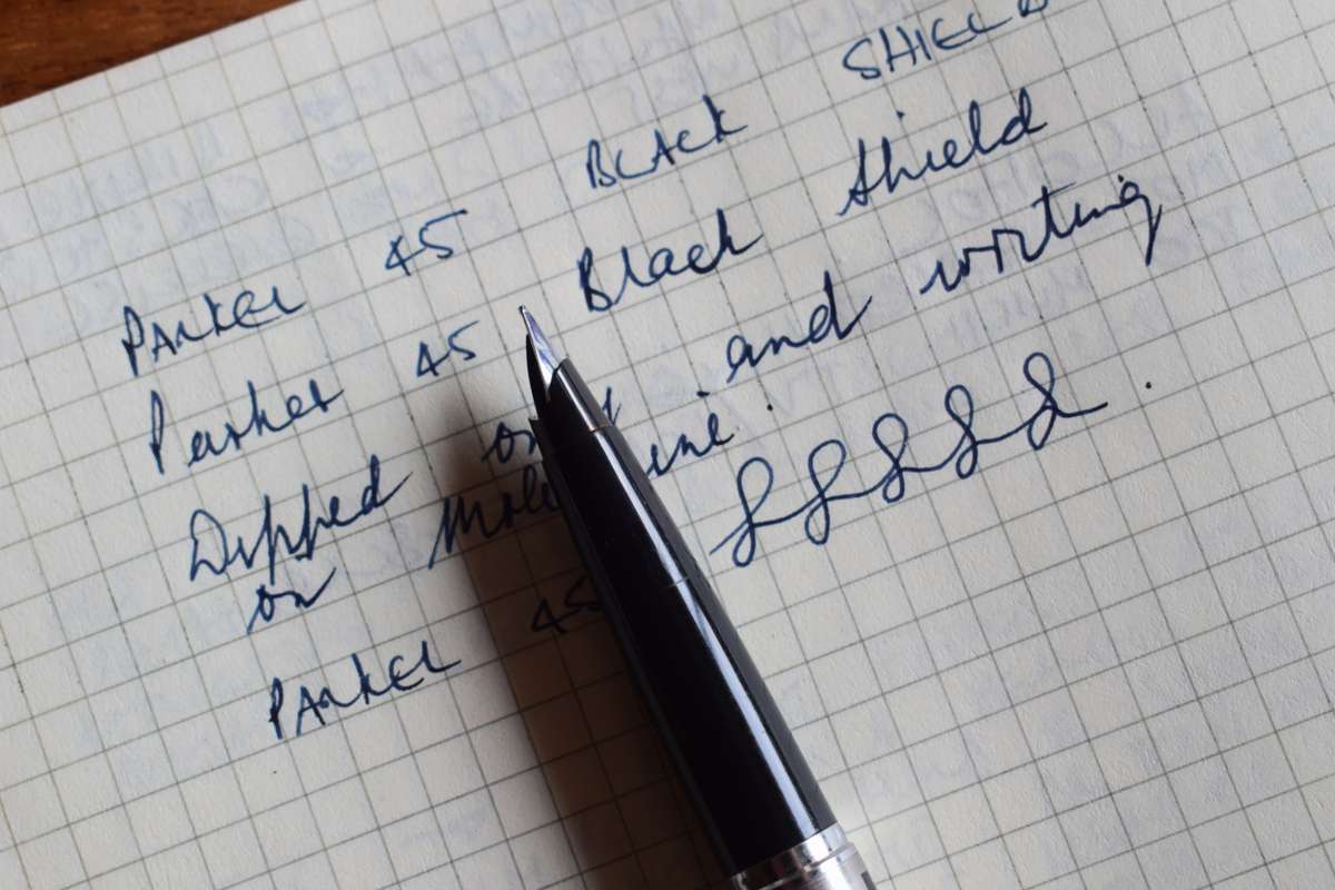 Parker 45 Black Shield Harlequin