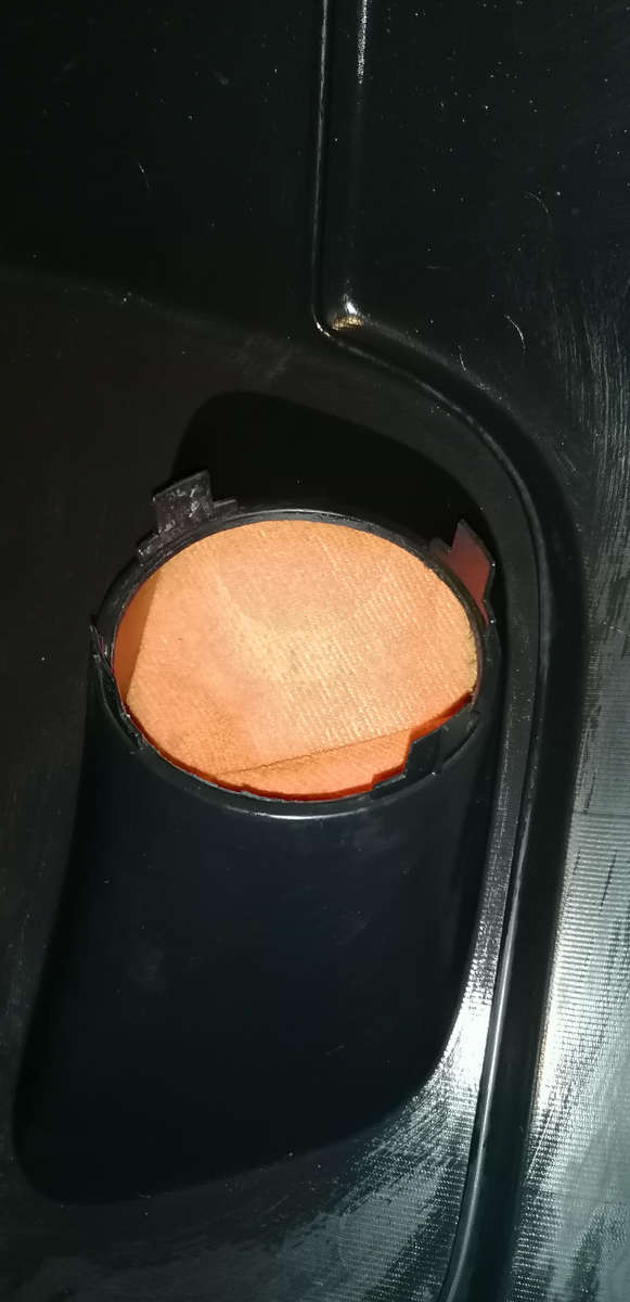 Nissan NP200 base fog light adapter