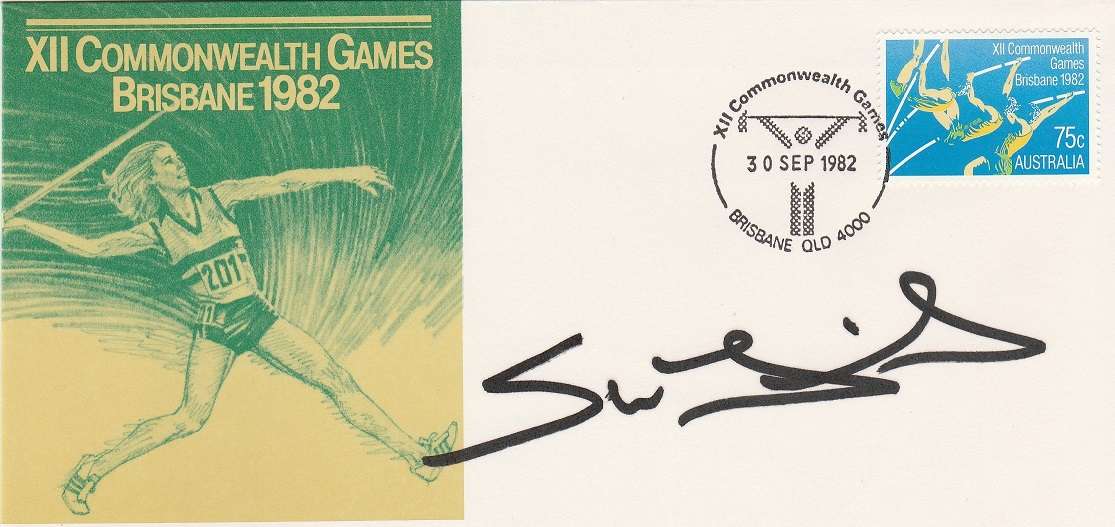 Australian Cover signed by Shaun Tait.  Australian Fast bowler as scan