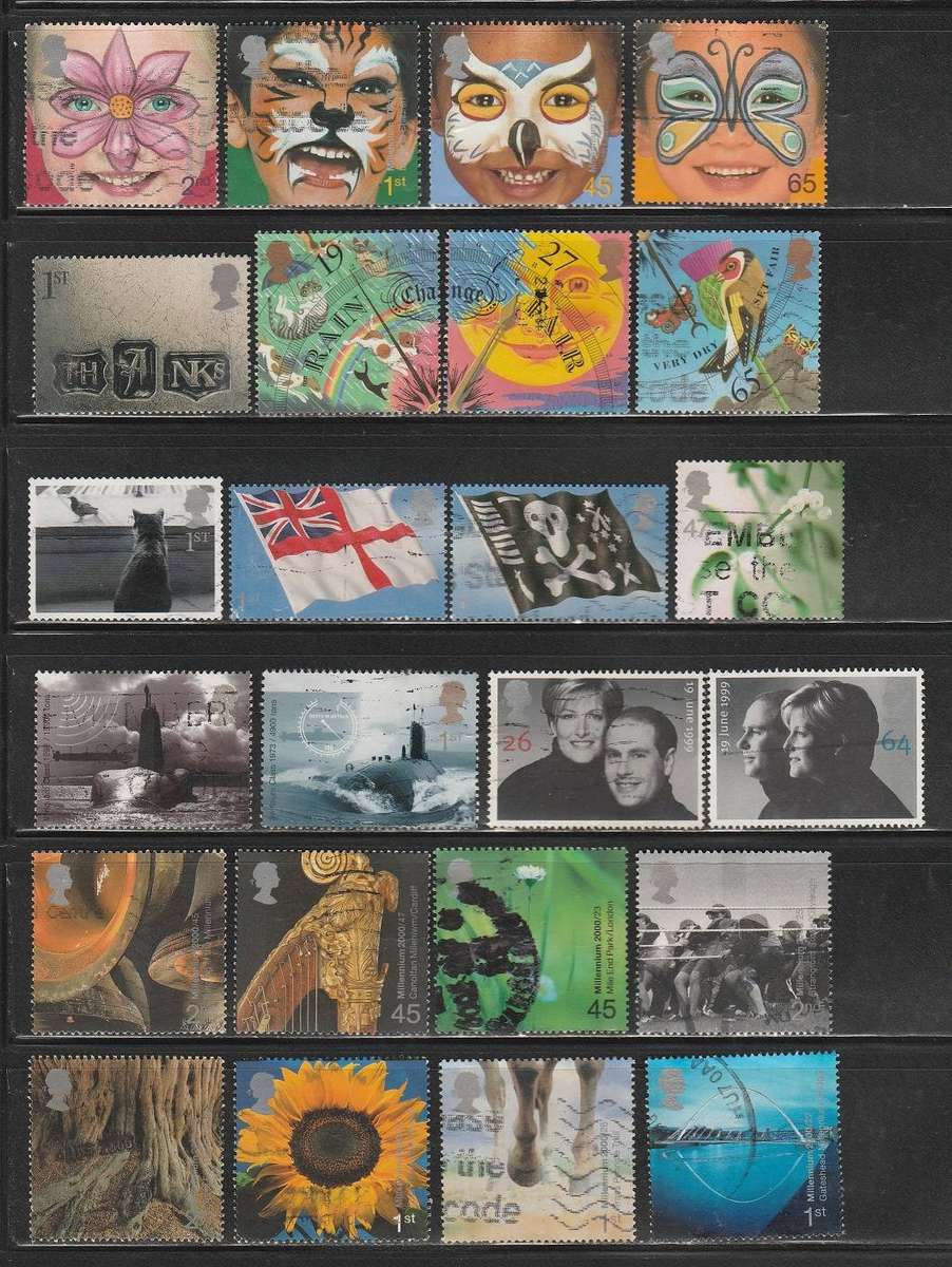 Great Britain good lot of 24 used commemoratives as scan