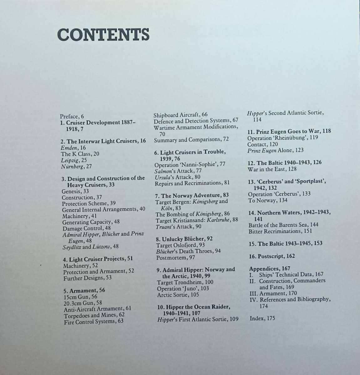 German Cruisers of World War Two - M.J. Whitley - Hardcover - 176 pages