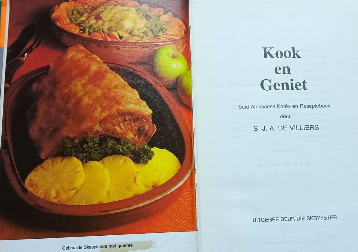 Kook en Geniet - SAJ de Villiers - Hardcover - 665 pages