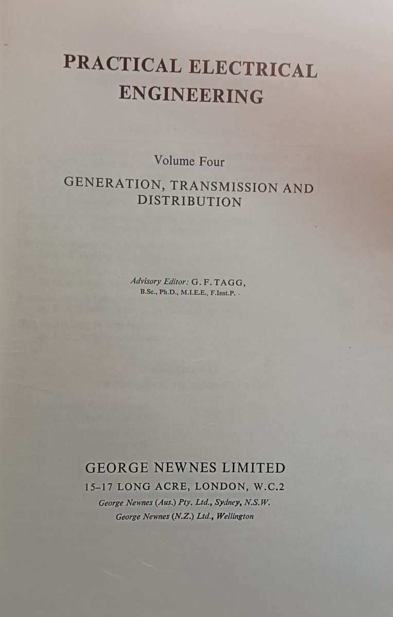 Newnes Practical Electrical Engineering Vol 1-4 - Hardcover