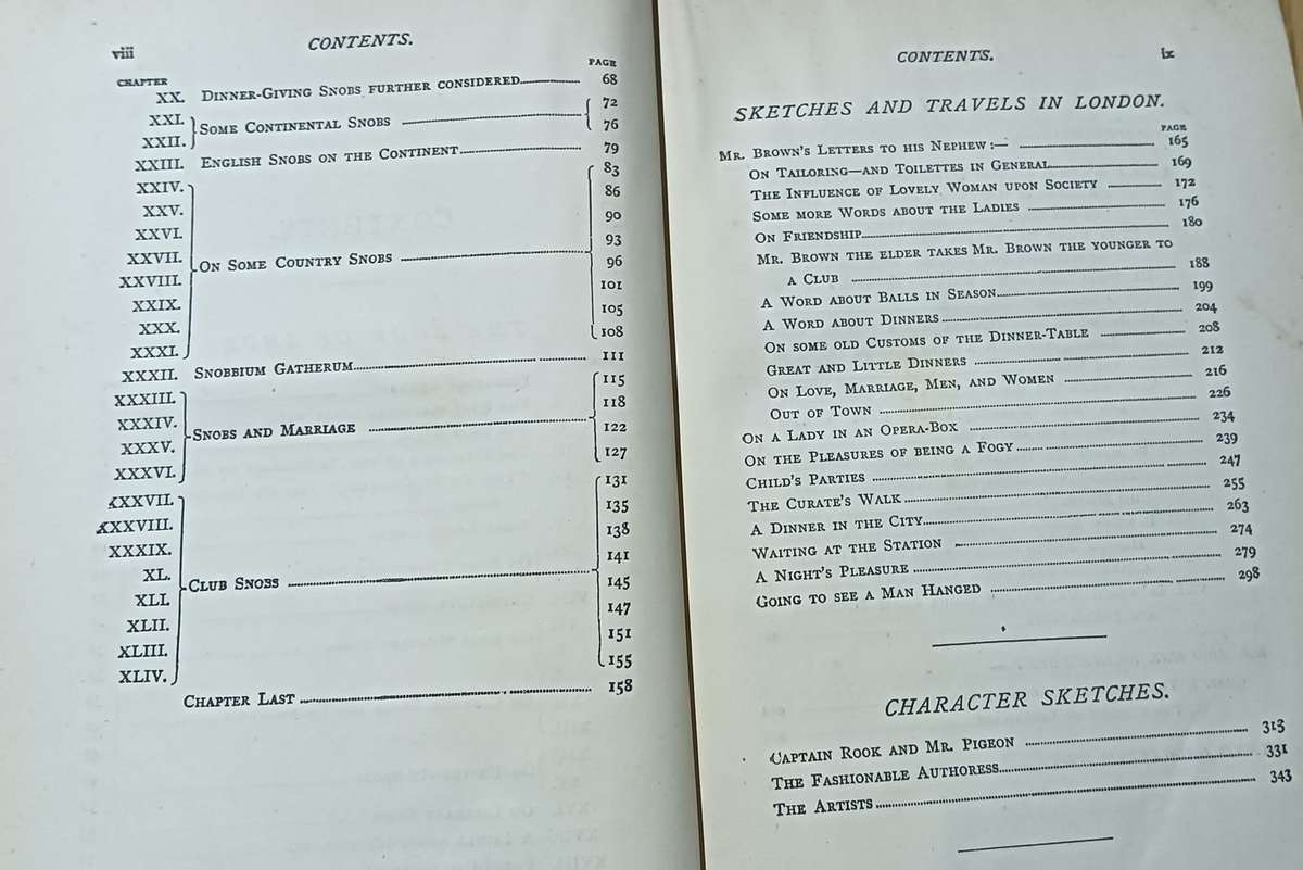 The Works of William Makepeace Thackeray Volume 1X  - Hardcover - 643 Pages (1882)