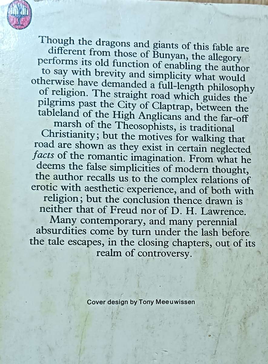 The Pilgrim's Regress - C.S. Lewis - Softcover - 250 pages