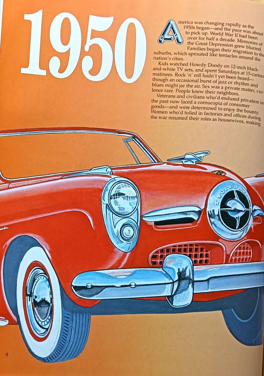 Cars of the Fabulous '50s - A Decade of High Style and Good Times - Hardcover - 416 pages