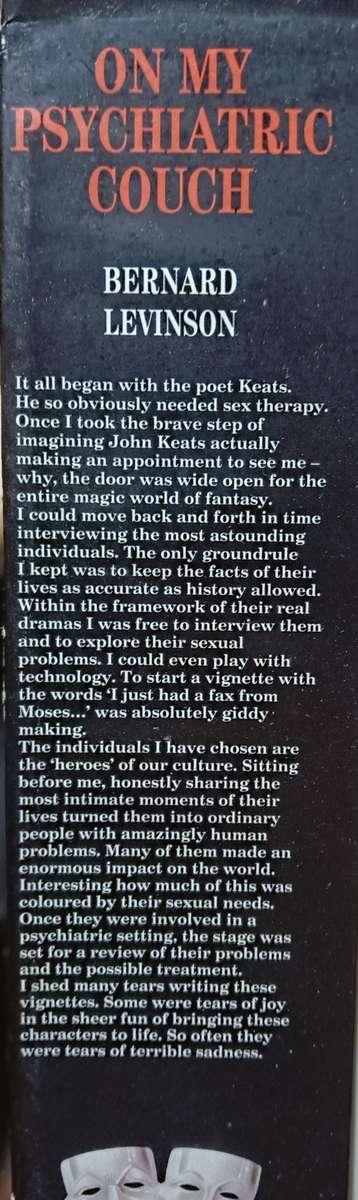 On My Psychiatric Couch - The Sex Lives of Famous People - Hardcover - 173 pages