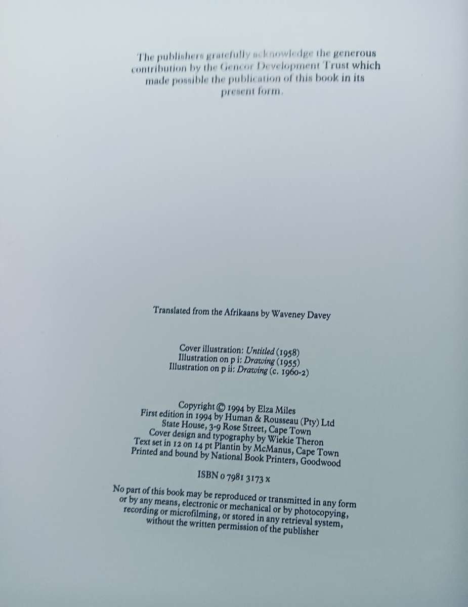 Lifeline out of Africa - The art of Ernest Mancoba - Elza Miles - Hardcover - 95 pages