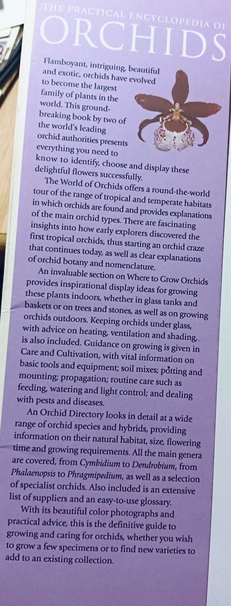 The Practical Encyclopedia of Orchids - A Guide to Orchids and their Cultiva - Softcover - 256 pages