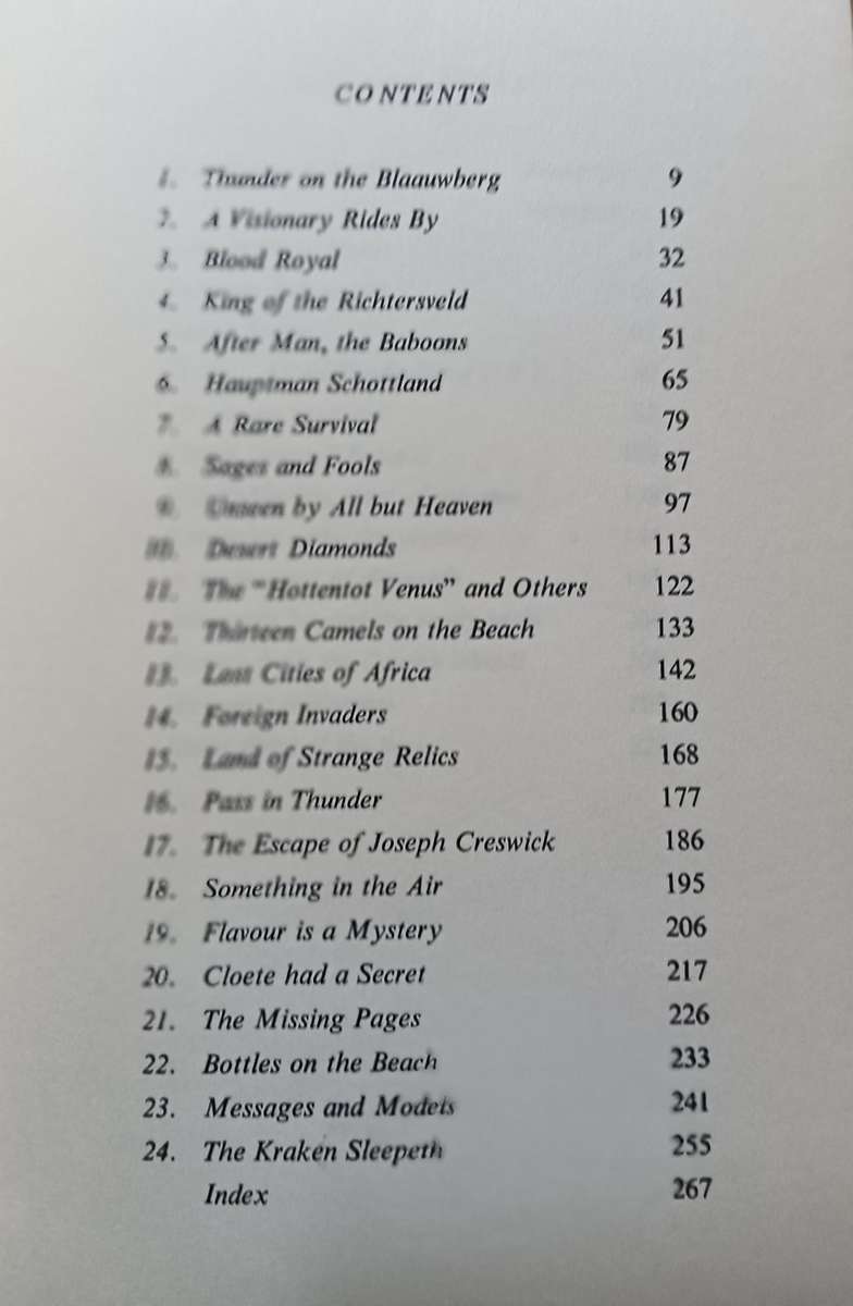 Thunder on the Blaauwberg - Lawrence G. Green - Hardcover - 299 pages 1st Edition