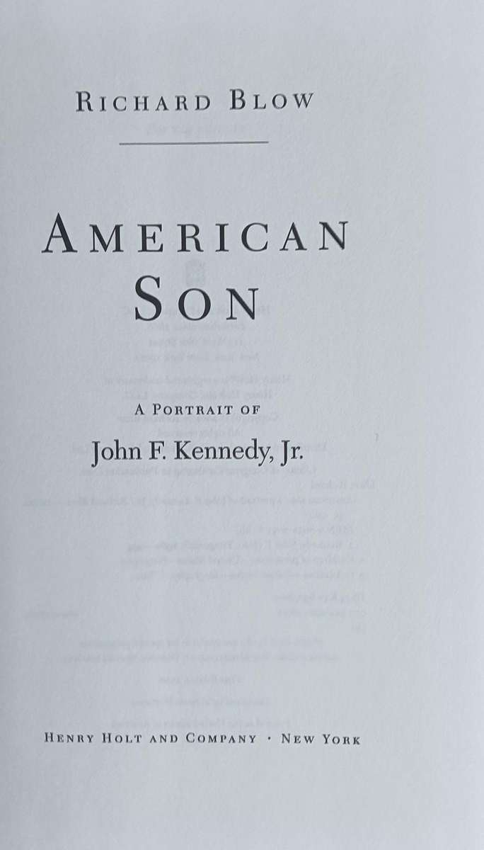 American Son - Richard Blow - Hardcover - 294 pages