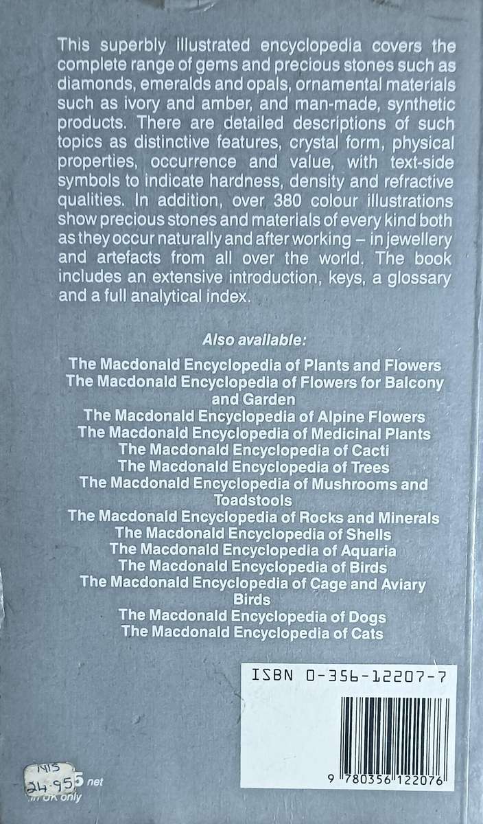 The MacDonald Encyclopedia of Precious Stones - Softcover - 384 pages