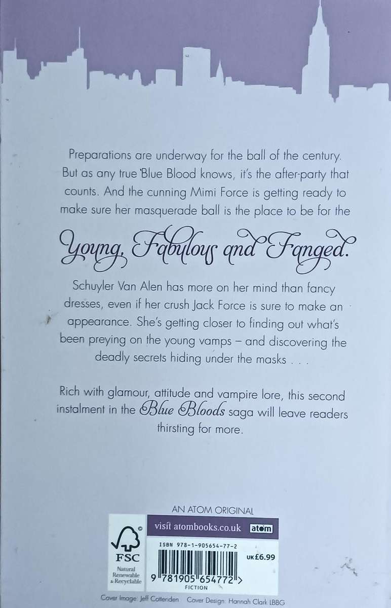 Masquerade - Melissa de la Cruz - Softcover - 309 Pages - A Blue Bloods Novel