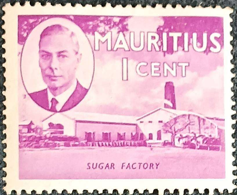 Mauritius 1950 King George VI - Local Motives 1c unused