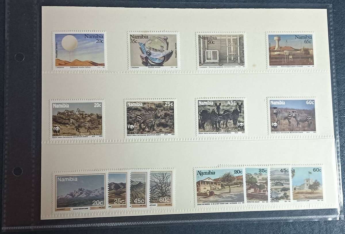Namibia 1991 - SAPO Issued Mint Year Pack