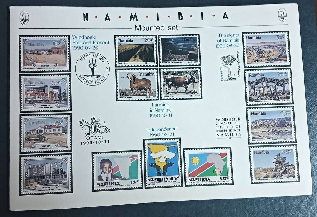 Namibia 1990 - SAPO Issued Mint Year Pack