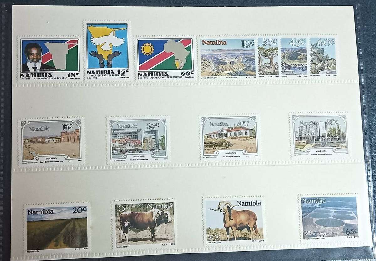 Namibia 1990 - SAPO Issued Mint Year Pack