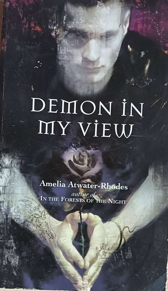 A Demon in My View - Amelia Atwater-Rhodes - Softcover - 176 pages - A vampire novel
