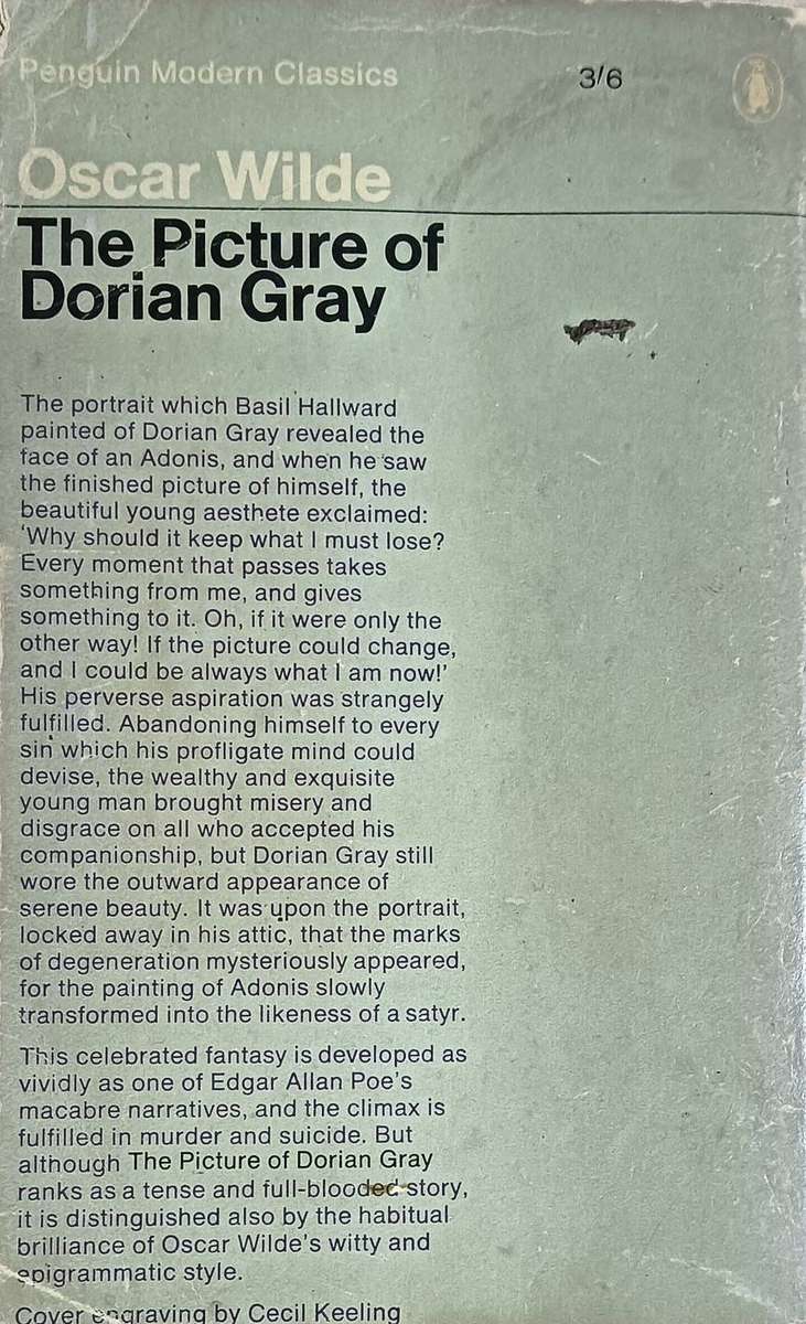 The Picture of Dorian Gray - Oscar Wilde - Softcover - 248 pages - A Penguin Classic