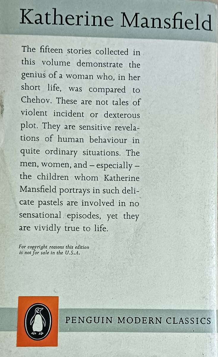 The Garden Party - Katherine Mansfield - Softcover - 235 pages - A Penguin Classic