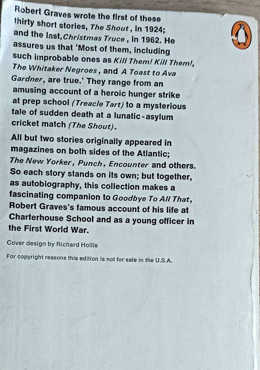 Collected Short Stories - Robert Graves - Softcover - 300 pages - A Penguin Book