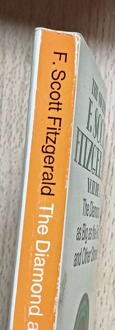 F. Scott Fitzgerald Vol 1 - The Diamond as Big as the Ritz & Other Stories - A Penguin Book