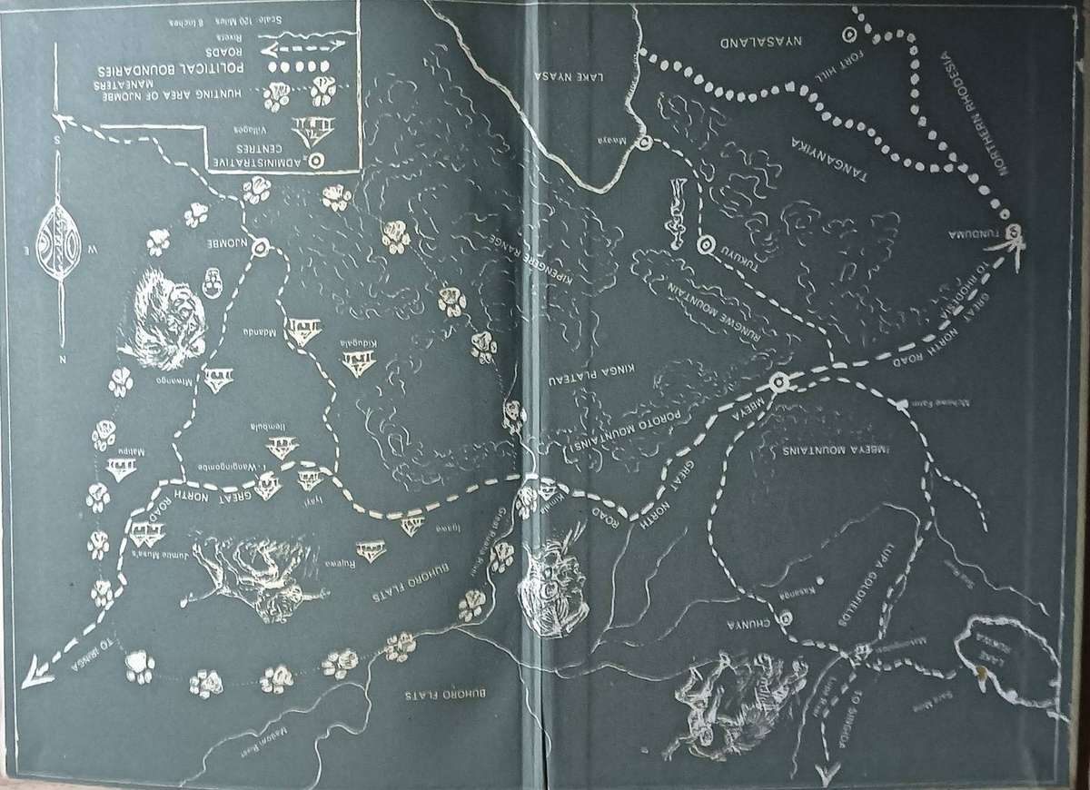 The Hunter is Death - T.V. Bulpin - Hardcover -348 pages - 1st Edition