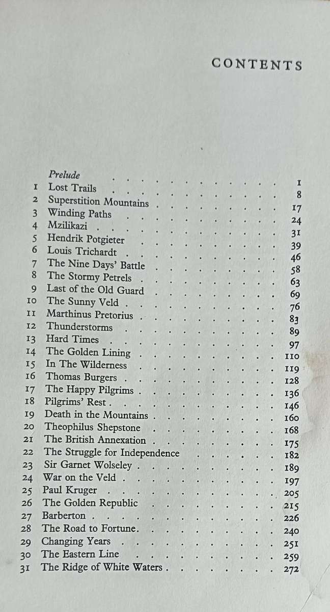 Lost Trails of the Transvaal - T.V. Bulpin - Hardcover - 474 pages - Ex Library