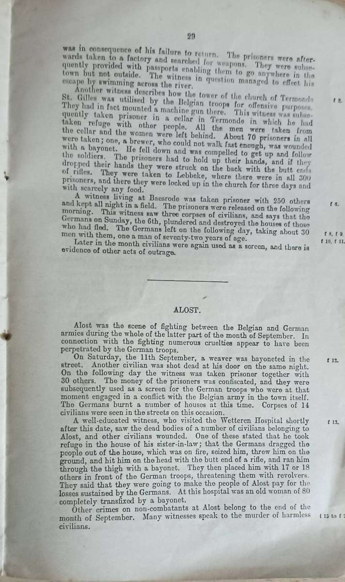 Report of the committee of Alleged German Outrages Appointed by His Majesty's Government