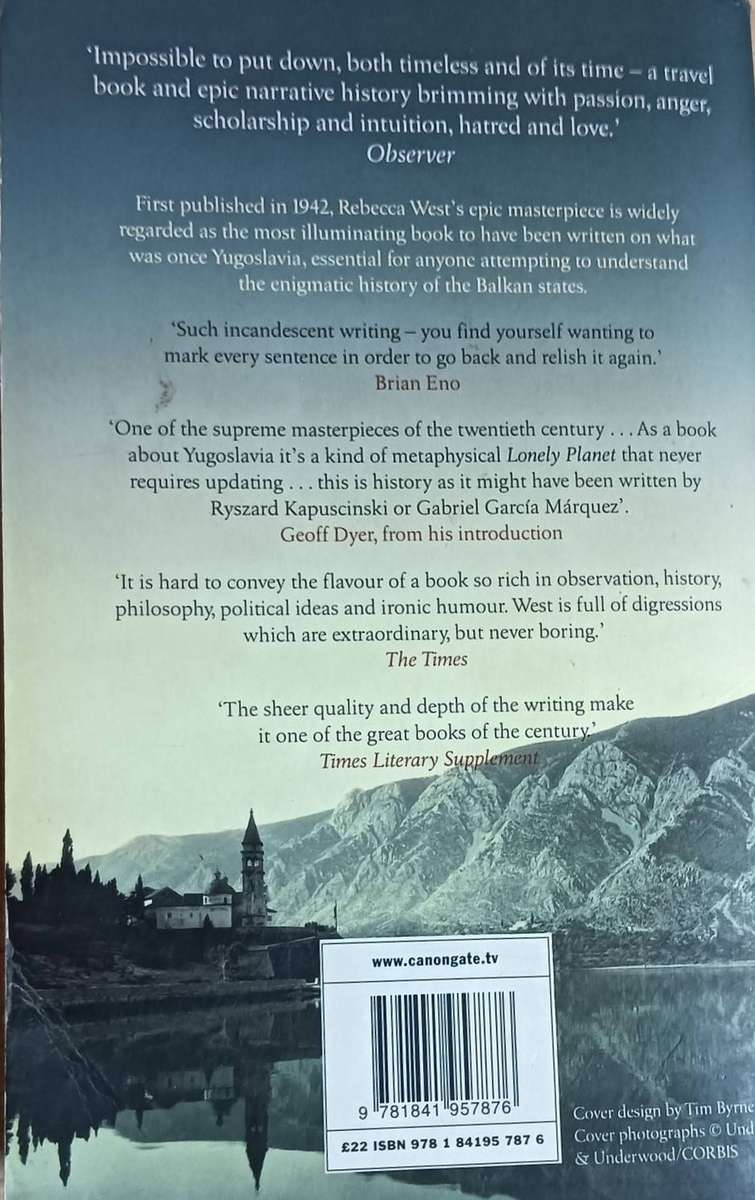 Black Lamb and Grey Falcon - Rebecca West - A Journey through Yugoslavia - Softcover - 1179 pages