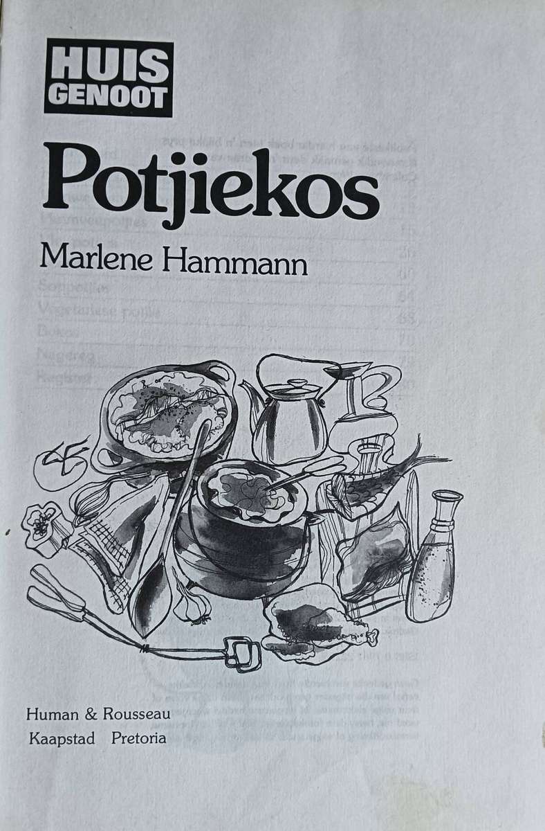 Potjiekos - Marlene Hammann - Hardcover - 78 pages